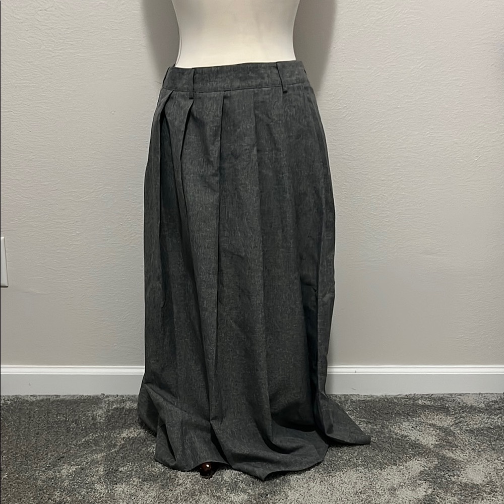 Friful L Elegant Gray Women's Skirt